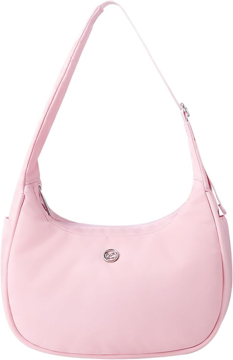 Babysun Mini Shoulder Bag Women Nylon Crescent Bag Underarm Shoulder Purse Women's Shoulder Handbags Small Tote Bag - Image 1
